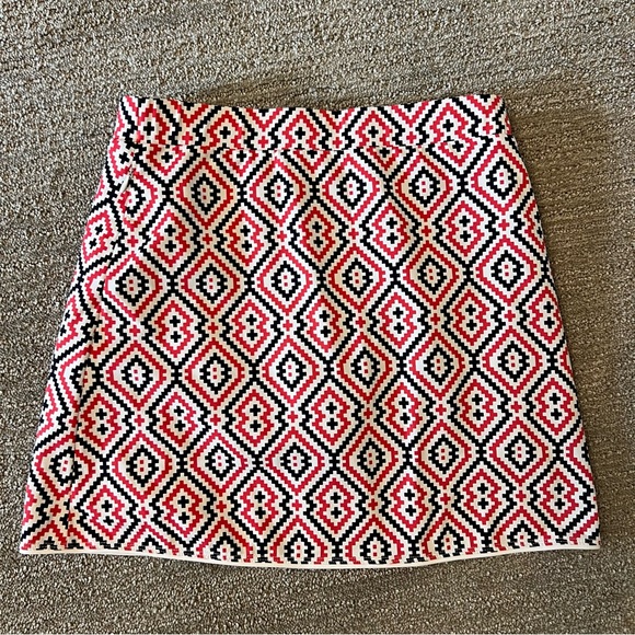 J. McLaughlin Red and Black Tennis Gold Skort XS - Picture 4 of 8